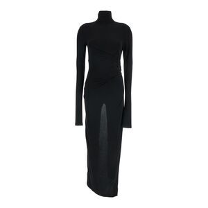 The Andamane Women Tessa - Turtleneck Openback Jumpsuit